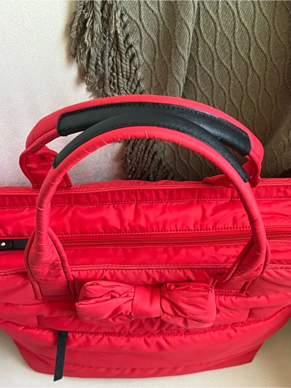 kate spade new york Colby Court Kiley Tote in Red EUC
